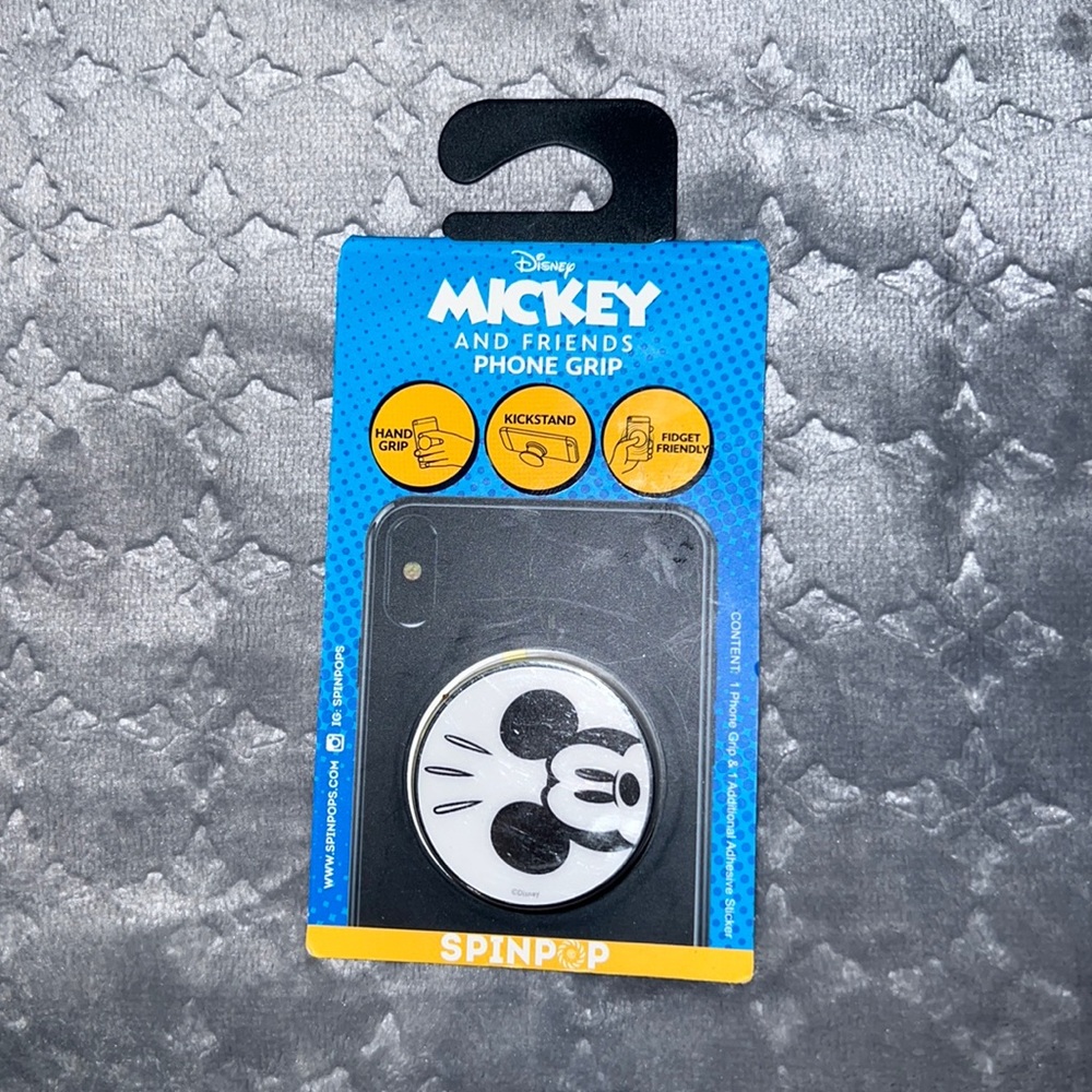 Disney Mickey Mouse spin pop socket